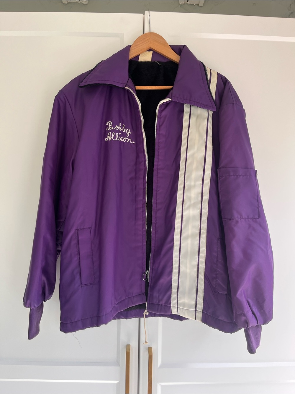 Purple Racing Stripe Jacket